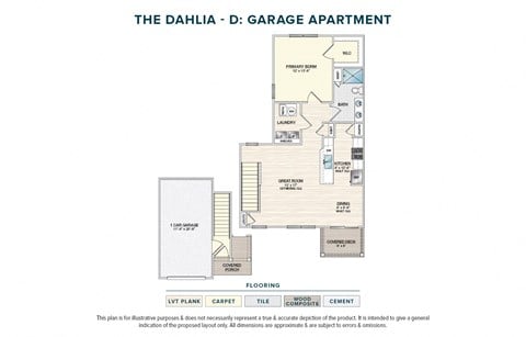 Floor plan for 1 bed, 1 bath, 902 sqft